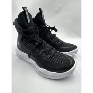 Size 9 Womens - Under Armour Flow Ace Highlight Black White New